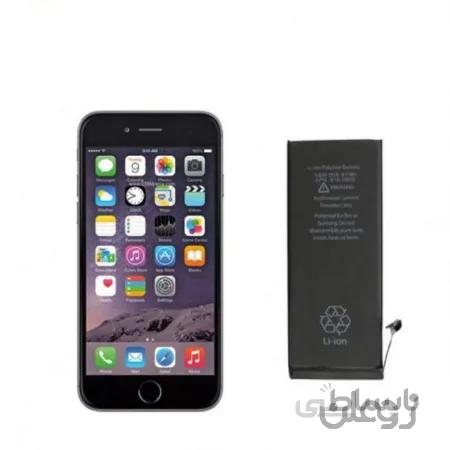 باتری اورجینال اپل آیفون 6 ظرفیت 1810 میلی آمپر ساعت