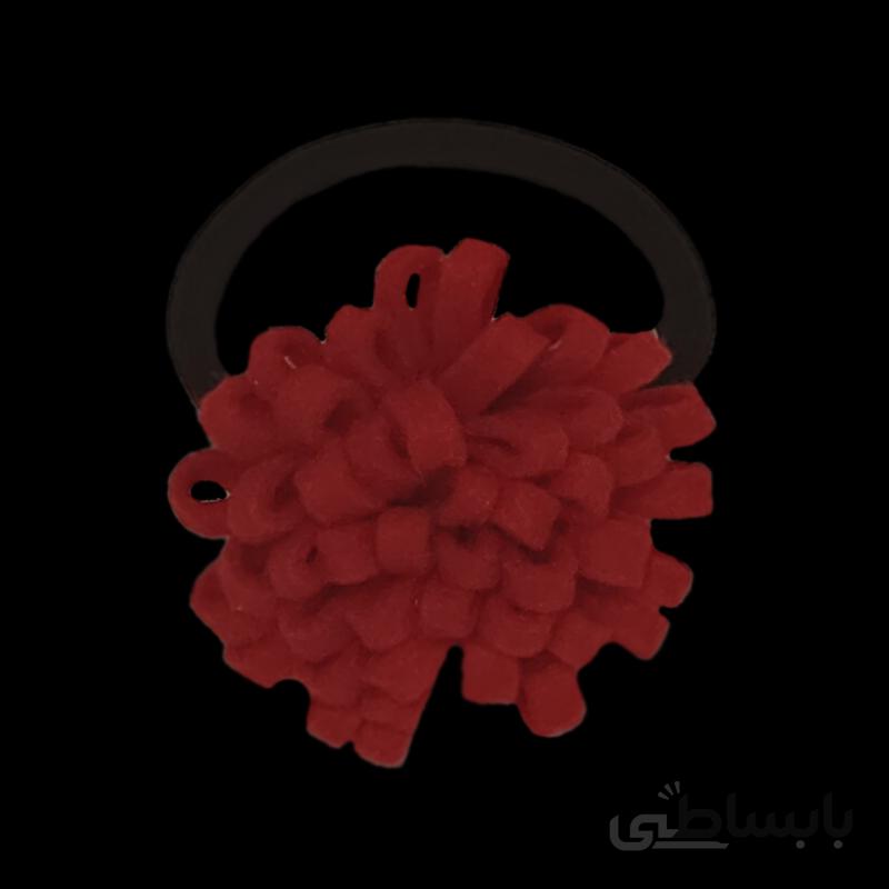 کش مو نمدی طرح گل