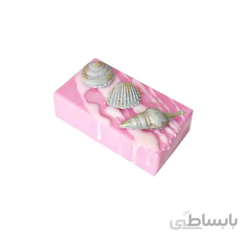 صابون دستساز مدل دریای صورتی