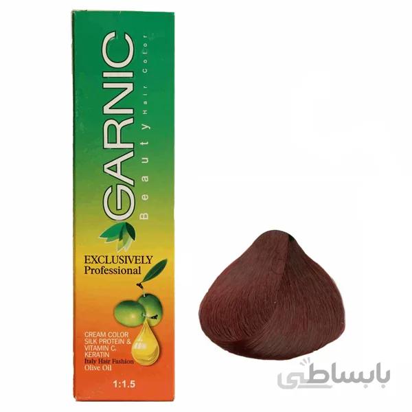 کیت رنگ موی سری ارغوانی-قهوه ای ارغوانی روشن شماره 6.56 گارنیک GARNIC