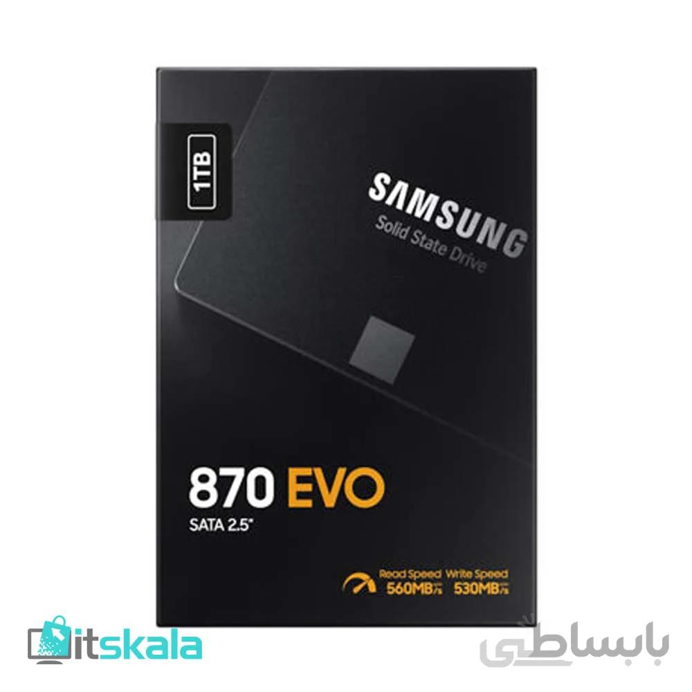 اس اس دی 1 ترابایت سامسونگ EVO 870 ا SAMSUNG EVO 870 1TB 2.5 Inch SATA SSD