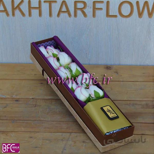 باکس گل جعبه کادویی با گل رز کد 1079579