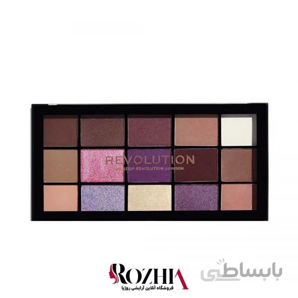 پالت سایه چشم 15 رنگ رولوشن سری Re-loaded مدل visionary
