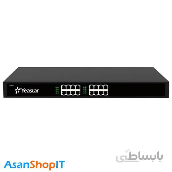 گیت وی تلفن آی پی به آنالوگ (FXS) یستار Yeastar TA1600 ا Yeastar Yeastar TA1600 Analog IP Phone (FXS)