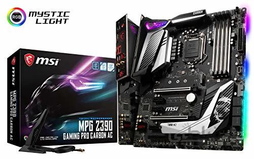 مادربورد ام اس آی MPG Z390 GAMING PRO CARBON AC ا MSI MPG Z390 GAMING PRO CARBON AC LGA 1151 Motherboard