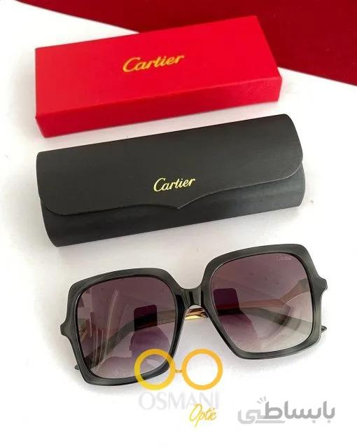 عینک آفتابی زنانه کارتیر مدل Cartier CT0117S