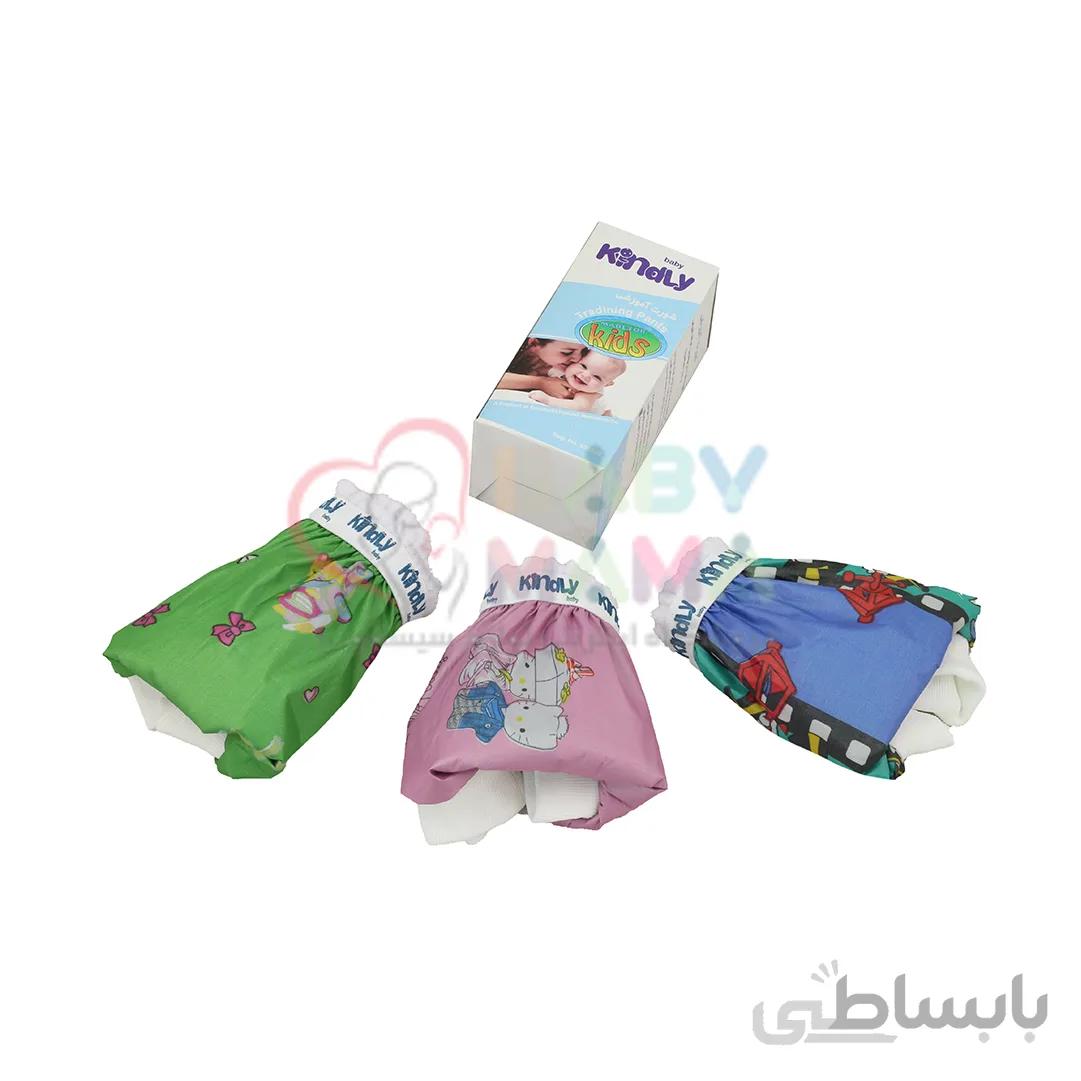 شورت آموزشی جعبه ای kindly طرحدار