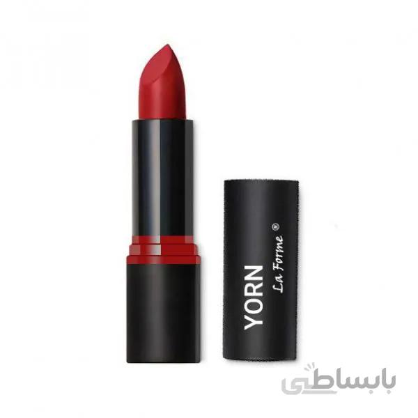 رژلب جامد مات 24 ساعته یورن YORN