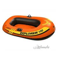 قایق بادی تک نفره مدل Explorer 100 محصول Intex. ا Intex Explorer 100, 1-Person Inflatable Boat