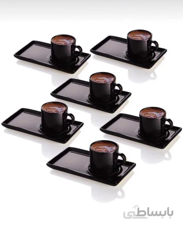 ست قهوه خوری آشپزخانه ملکه 6 نفره TEP-6Kahve-Syh