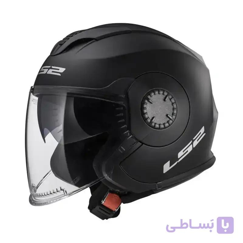 کلاه کاسکت ال اس تو مدل VERSO_MATBLACK