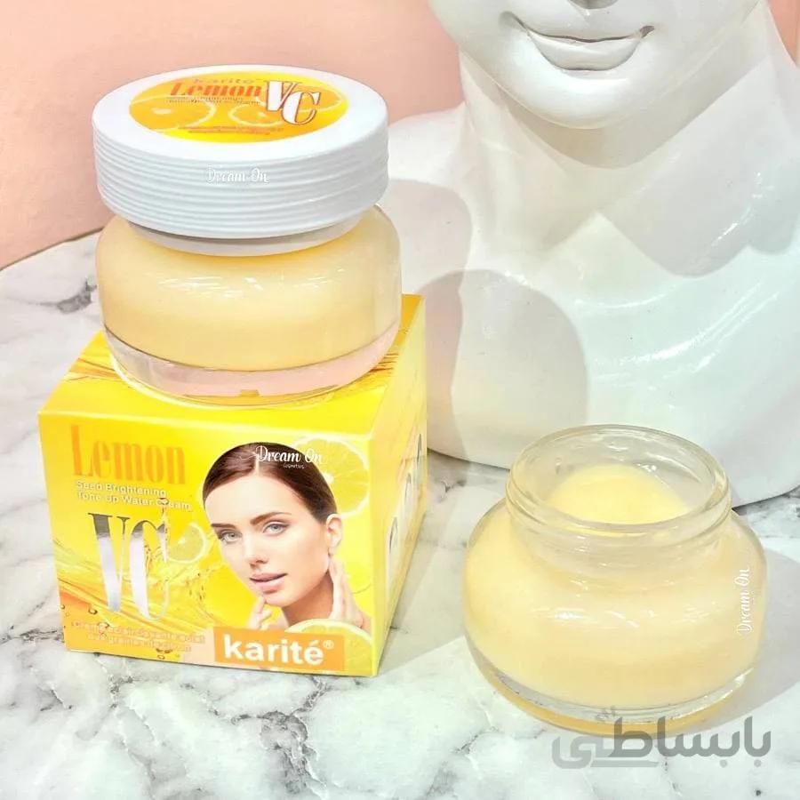 کرم لیمویی ویتامین سی کاریت karite ا Lemon cream with vitamin C karite