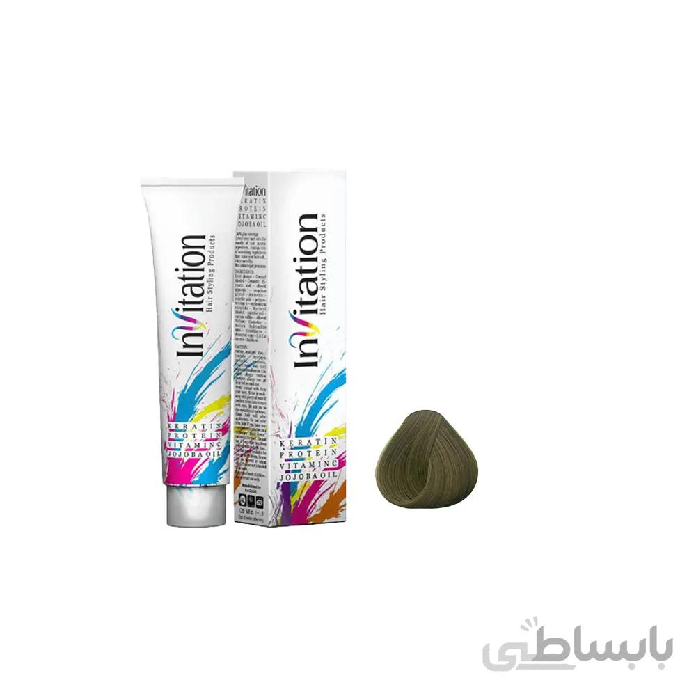رنگ مو اینویتیشن شماره 5.65 حجم 120 میلی لیتر رنگ قهوه ای شکلاتی روشن