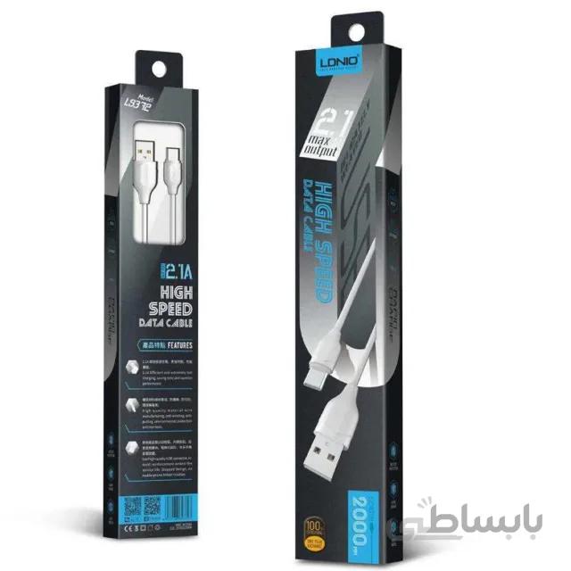کابل الدینیو لایتنینگ Ldnio High Speed Data Cable 2m