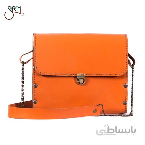کیف طبله چوبی دست ساز چرمی مدل 1102