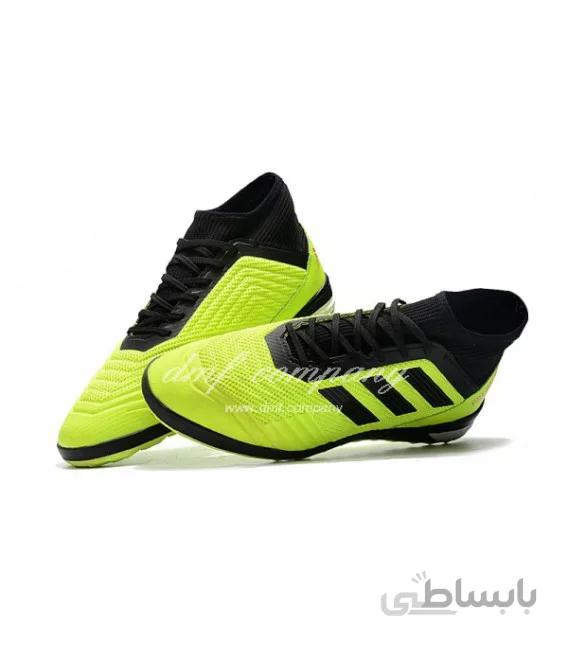 کفش فوتسال آدیداس پردیتور کپی Adidas Predator Tango 18.3 IC Yellow Black
