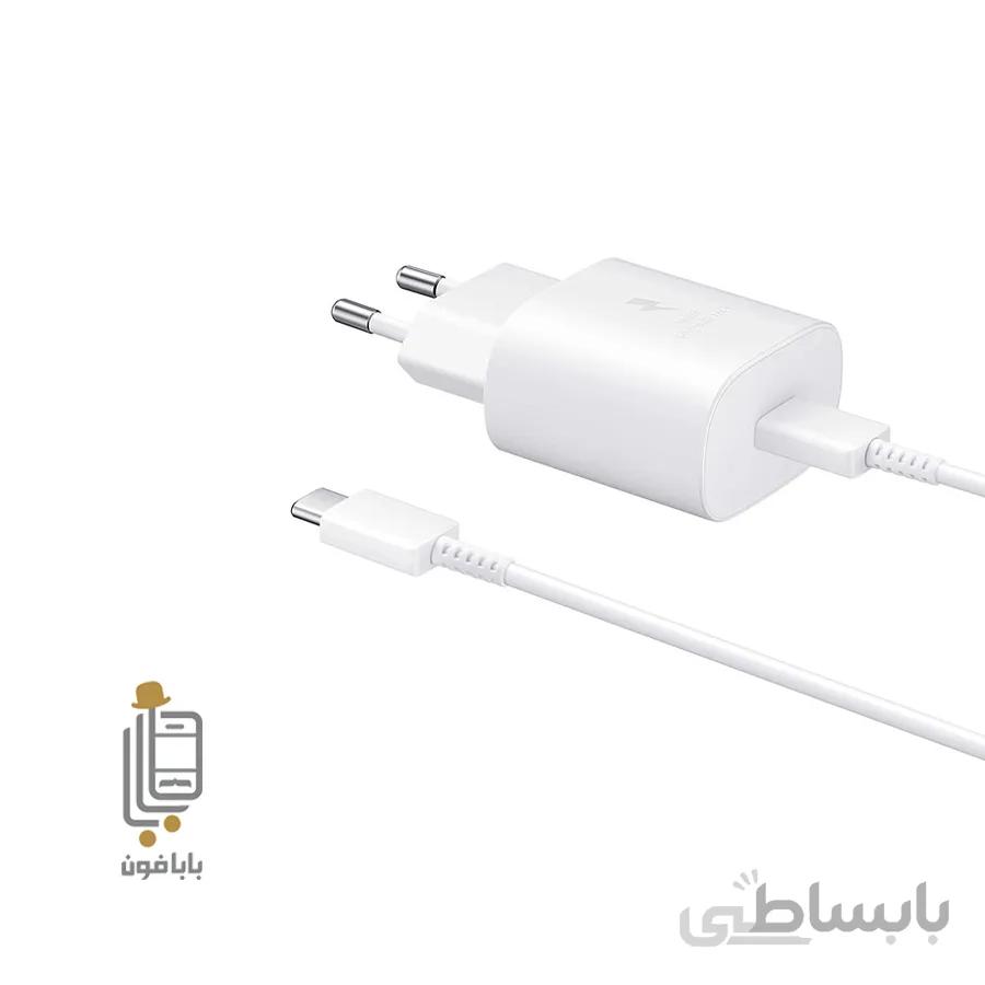 شارژر اصلى سريع همراه با كابل type c سامسونگ گوشى Samsung Galaxy S20 Ultra ا 2A Samsung Galaxy S20 Ultra Fast travel charger with type c cable