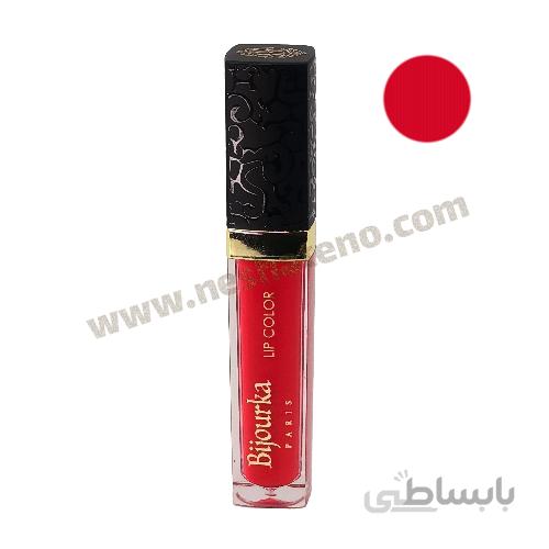 رژلب مایع مات بیجورکا مدل شماره 16A ا Liquid Lip Color-Bijourka NO.16A