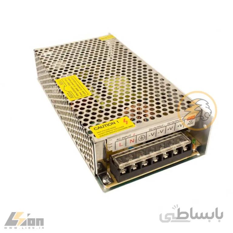 منبع تغذیه پاور سوئیچینگ ۱۲ ولت ۱۵ آمپر صنعتی