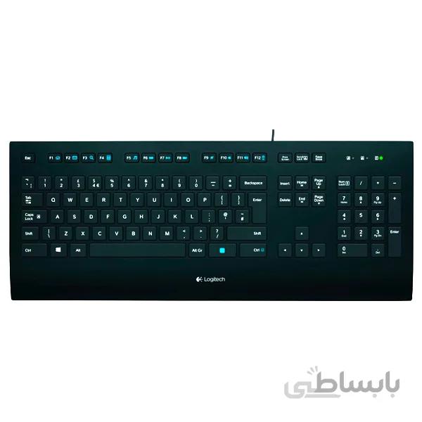 کيبورد باسيم لاجيتک مدل K280e ا Logitech K280e Wired Keyboard