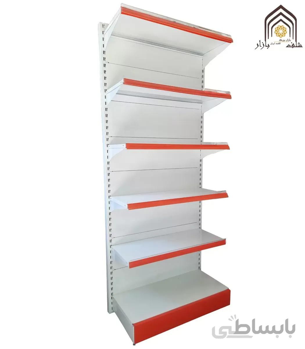 شلف فلزی کناردیوار فروشگاهی