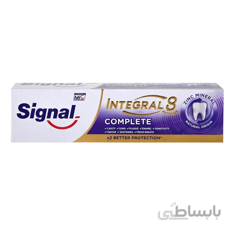 خمیر دندان چندمنظوره سیگنال مدل Complete حجم 75 میل