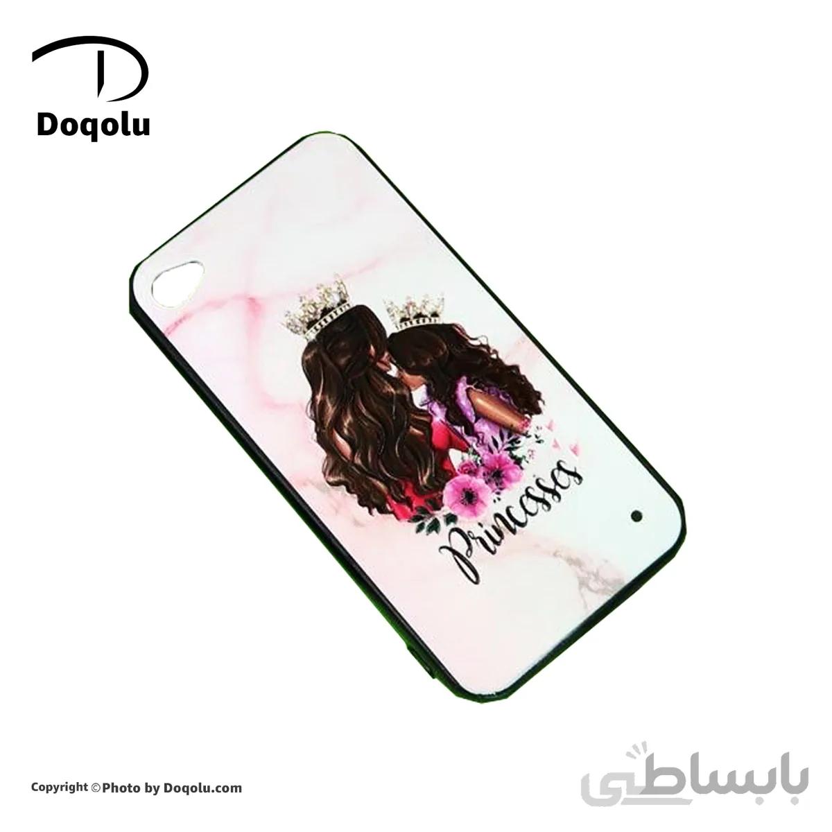 قاب محافظ فانتزی برجسته طرح دار اپل آیفون iPhone 4