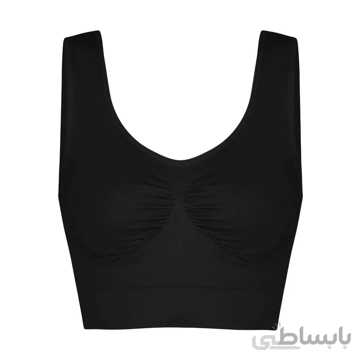 گن نیم تنه سوتین رکابی کد ۴۰۱۵ مشکی