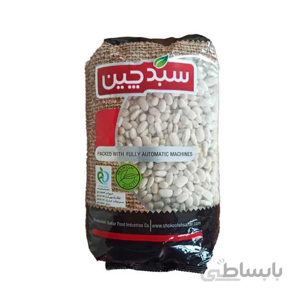 لوبیا سفید سبد چین - 900 گرم