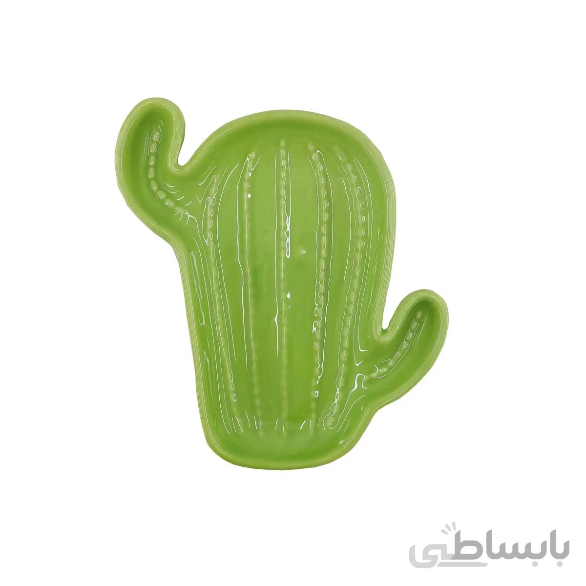ظرف سرامیکی طرح کاکتوس