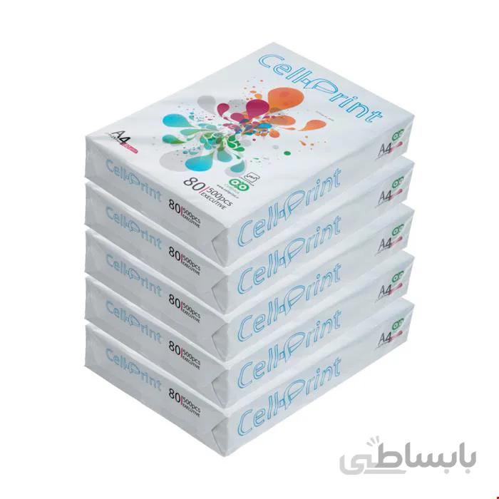 کاغذ A4 سل پرینت بسته 2500 عددی