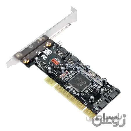 کارت ساتا PCI چهار پورت (SATA PCI)