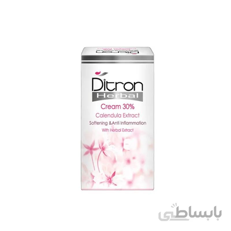 صابون کرم دار ۳۰% حاوی عصاره کالاندولا Ditron ا Ditron Cream 30% & Calendula Extract Soap