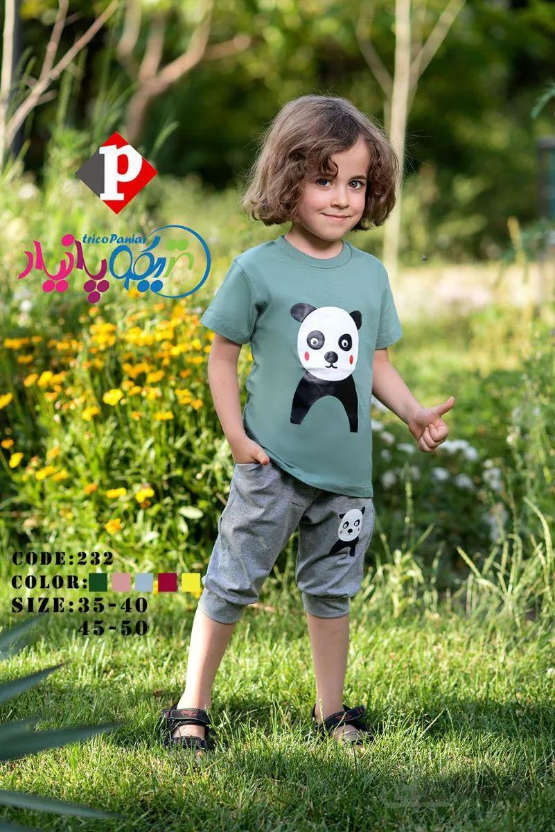 تیشرت شلوارک پنبه(حداقل تعداد خرید 8 عد)