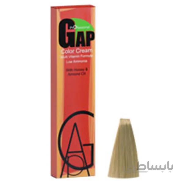رنگ موی 10/2 گپ زیتونی خیلی روشن GAP حجم 100 ميل