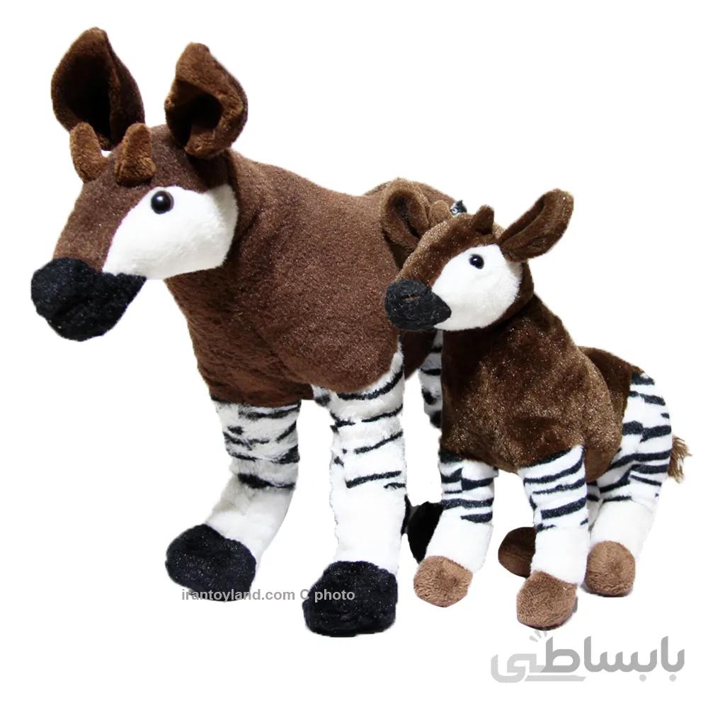 عروسک زرافه اوکاپی مادر و فرزند