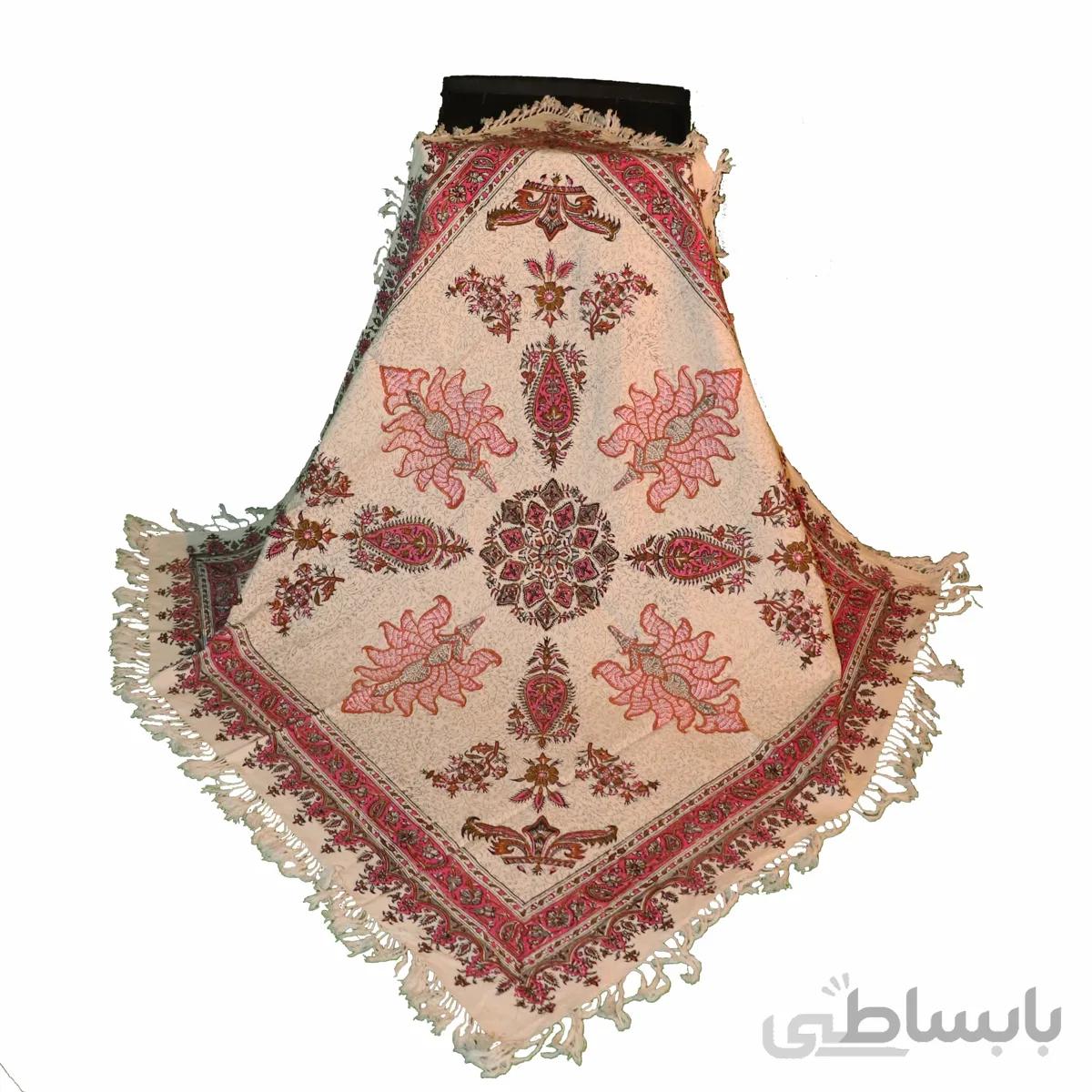سفره قلمکاری رنگی ممتاز برند ممتاز اصفهان