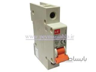 کلید مینیاتوری (mcb) تک پل / تک فاز 16 آمپر ، LS