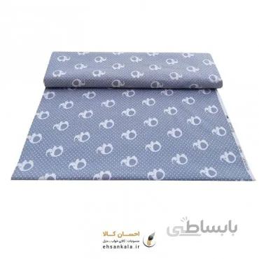 پارچه ملافه کتان خالص طرح فیل