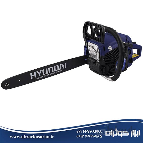 اره زنجیری بنزینی هیوندای TURBO650 ا hyundai Gasoline Chain Saw 2.8HP – TURBO650