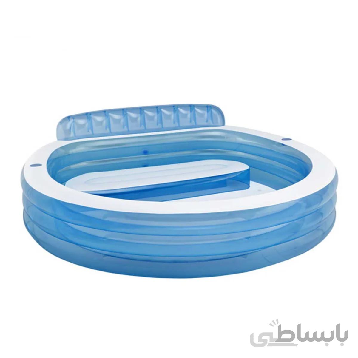 57190 استخر بیضی صندلی دار