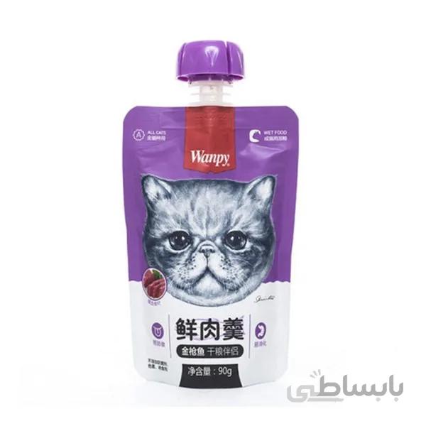 پودینگ گربه ونپی طعم ماهی تن