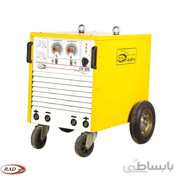 دستگاه رکتیفایر 2 انبره سه فاز ترانسی مدل GH 800 راد الکتریک