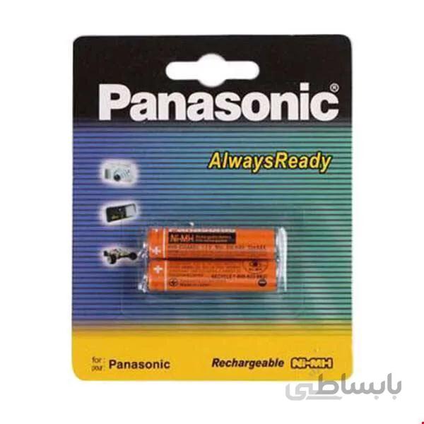 باتری نیم قلمی شارژی Panasonic - High Copy -830mAh