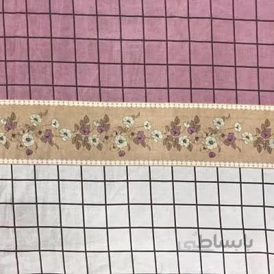 ملحفه طرح چهارخانه چند رنگ کد 1126