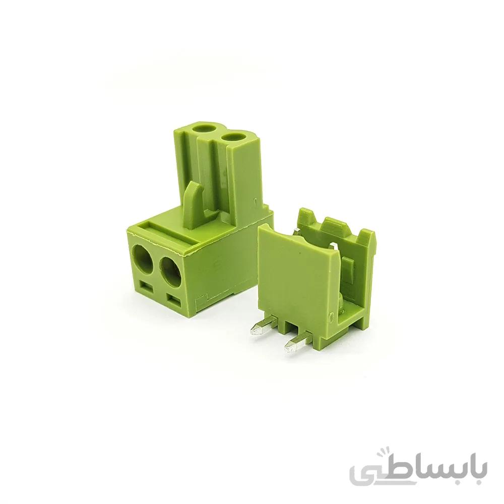 ترمینال فونیکس KF2EDG 5.08mm 2 PIN R/A برند KEFA