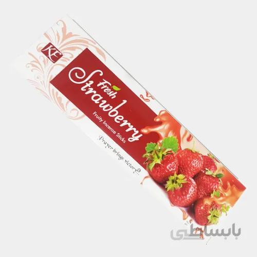 عود خوشبو کننده شاخه ای کی اف KF مدل توت فرنگی Straberry