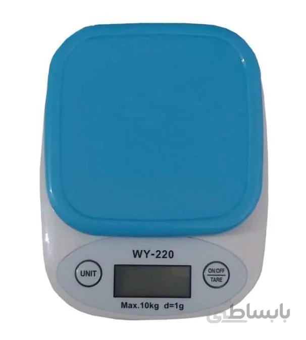 ترازوی آشپزخانه مدل WY-220 - آبی ا WY220 SCALE