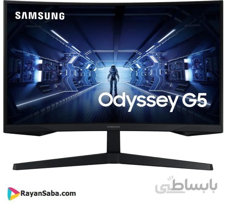 مانیتور مخصوص بازی مدل LC32G55TQ-W سامسونگ ا Samsung LC32G55TQ-W gaming monitor