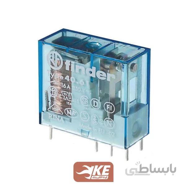 رله 12vDC تک کنتاکت 16 آمپر فیندر 406190120000